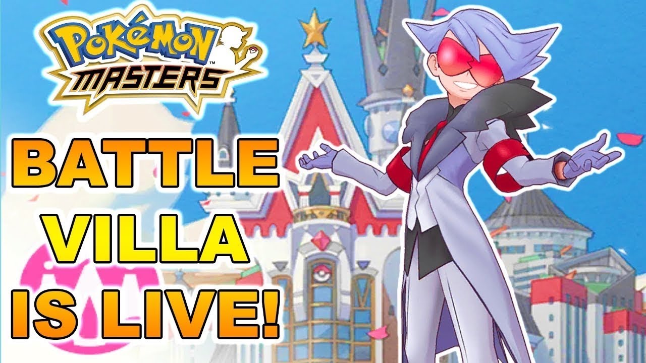 Pokémon Masters - Battle Villa | Hall 6,7,8 | IOS / Android background