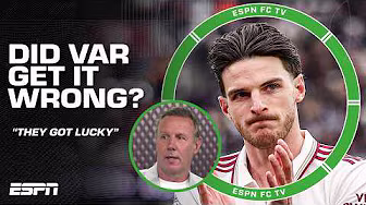 West Ham vs Arsenal REACTION π Did VAR make a mistake? | ESPN FC