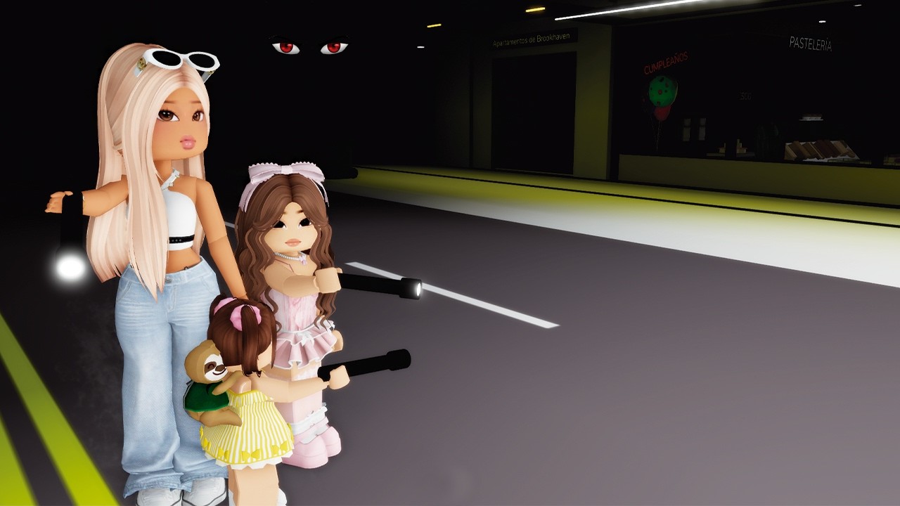 Sobrevivimos Al Apagón De Brookhaven en Roblox 🫣 background