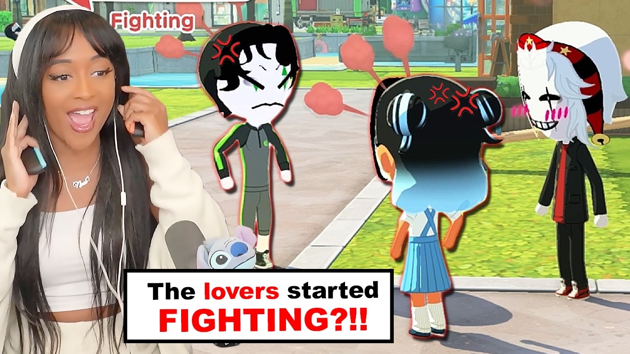 Harlequin got JEALOUS of Pierrot and Nena?! | Tomodachi Life background
