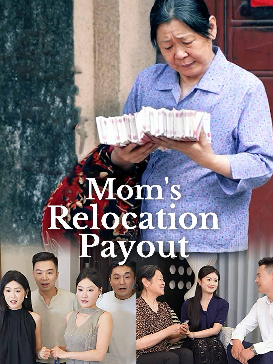 Mom's Relocation Payout poster - similar to He Gave Our Daughter's Heart Away