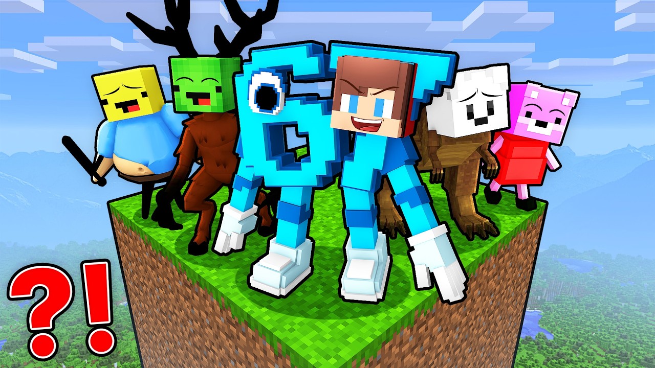 Mikey and JJ Survive on Mob Chunk (Minecraft Maizen)