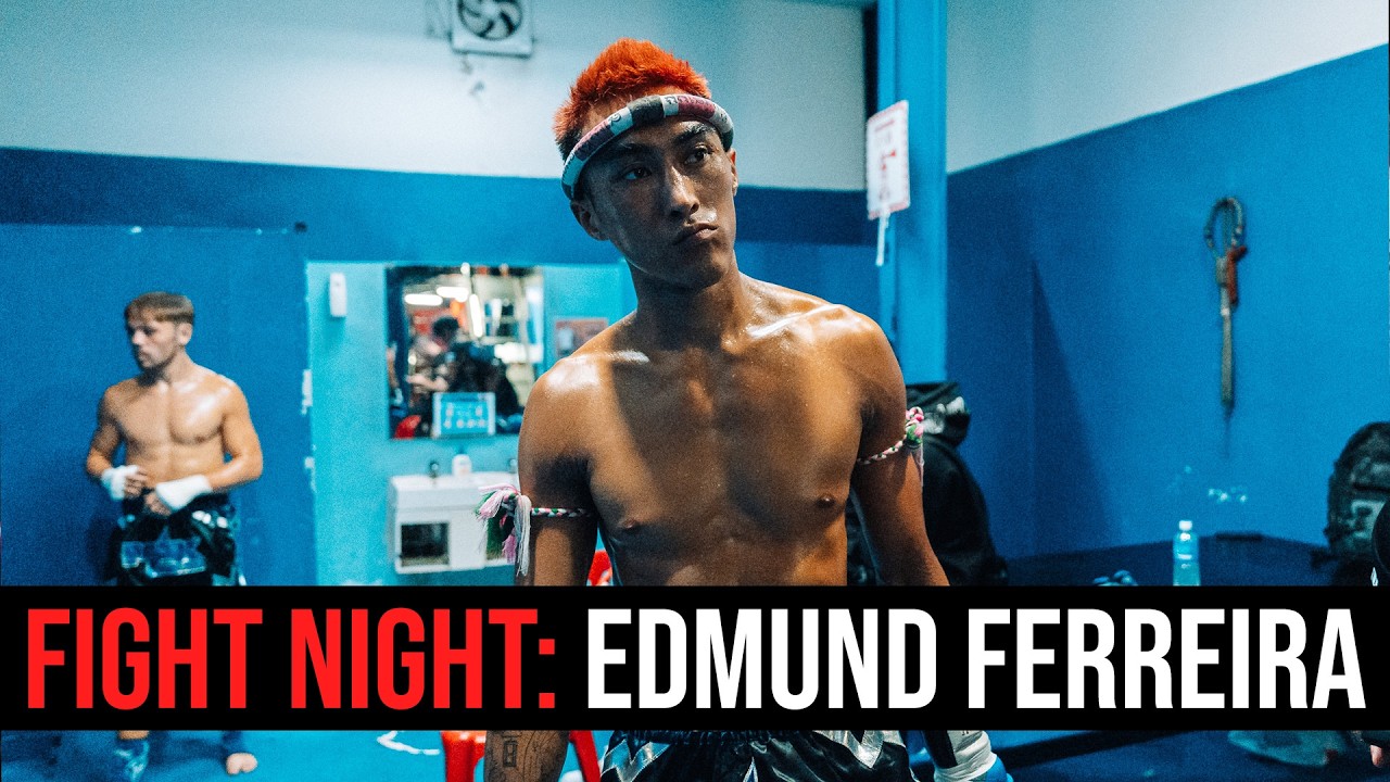 Fight Night - Edmund Ferreira | BTS & Fight in Thailand background
