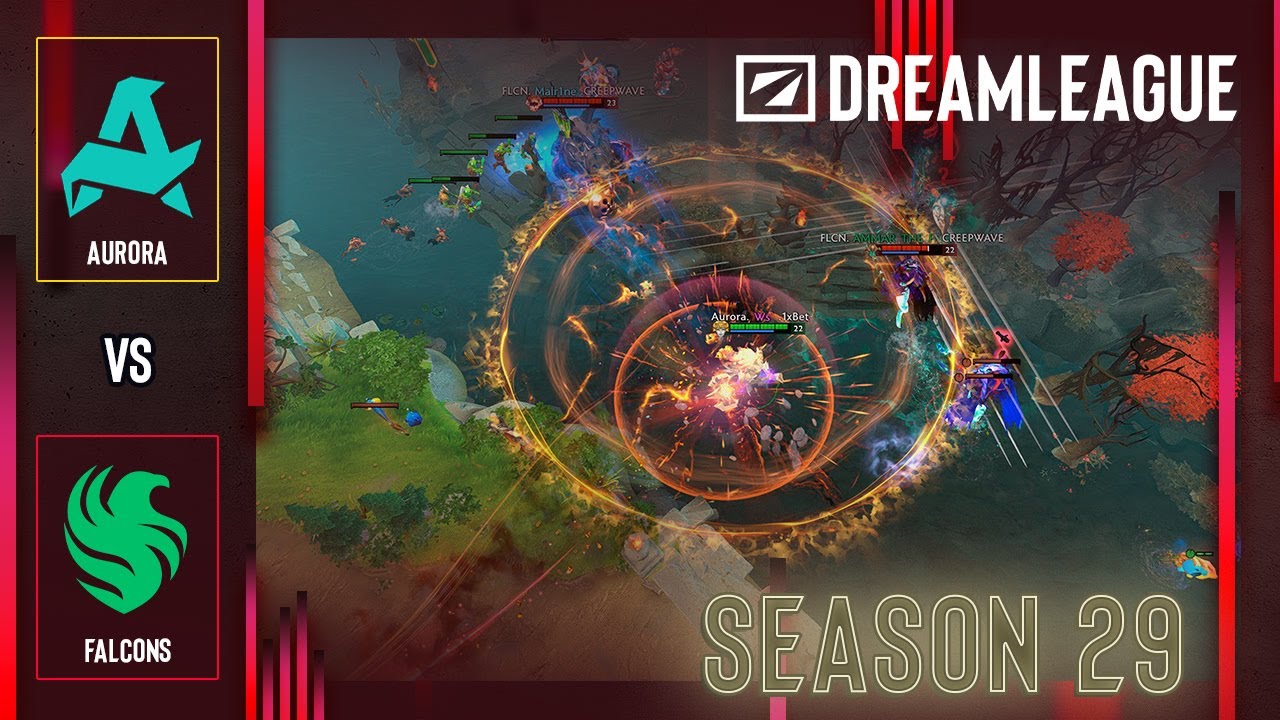AURORA vs FALCONS - HIGHLIGHTS - DreamLeague S29 background
