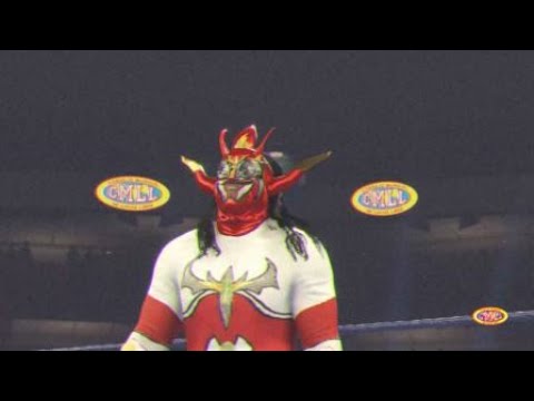 CMLL x NJPW - Jushin Thunder Liger vs El Felino Arena Mexico Consejo New Japan Pro Wrestling Match background