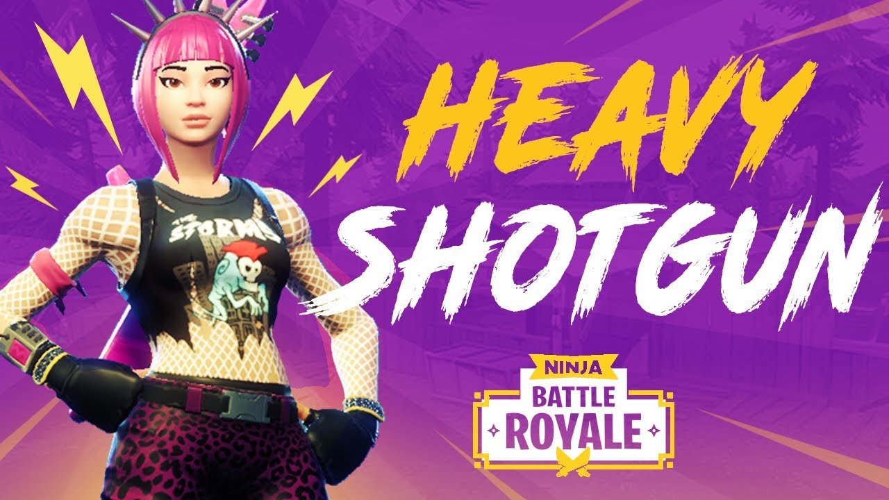 New Heavy Shotgun! - Fortnite Battle Royale Gameplay - Ninja background
