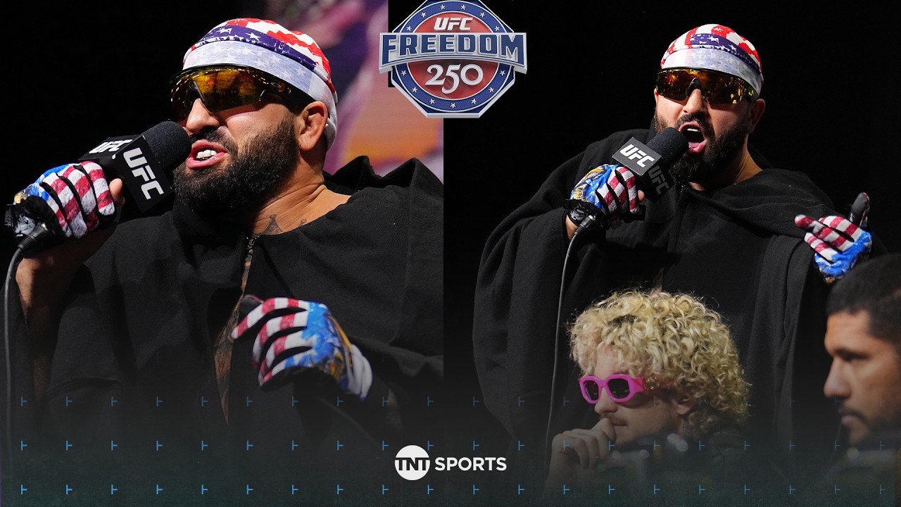 Josh Hokit GOES CRAZY and disrespects Alex Pereira's mother! 🤯 🍿 | UFC Freedom 250 background