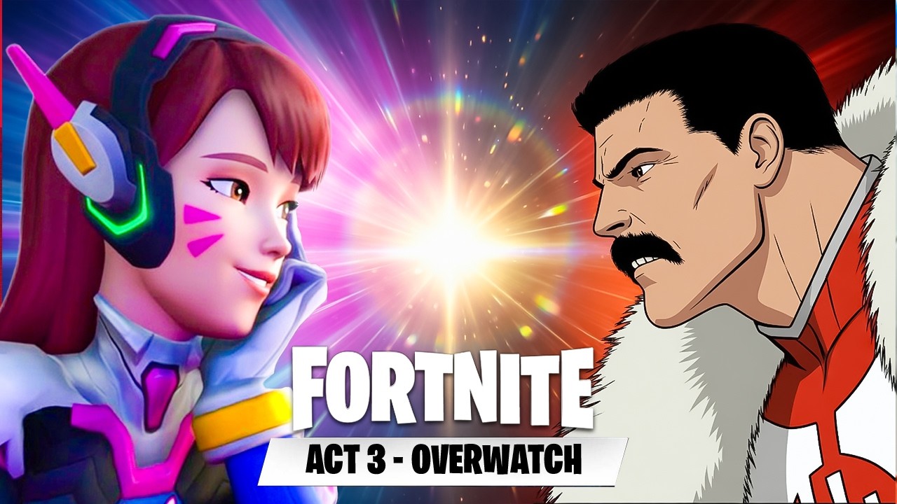 Der OFFIZIELLE TRAILER zu Fortnite Akt 3 x Overwatch