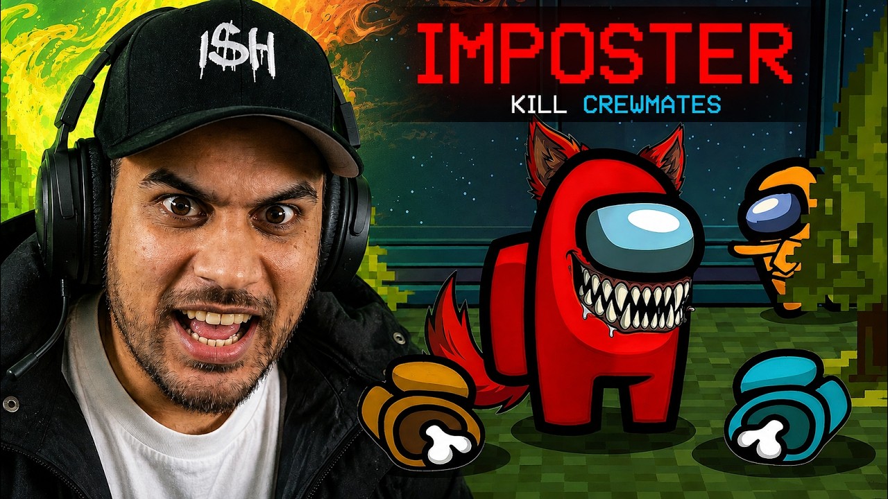 JHAPALISH 200 IQ IMPOSTER IN AMONG US | Live Highlight 27