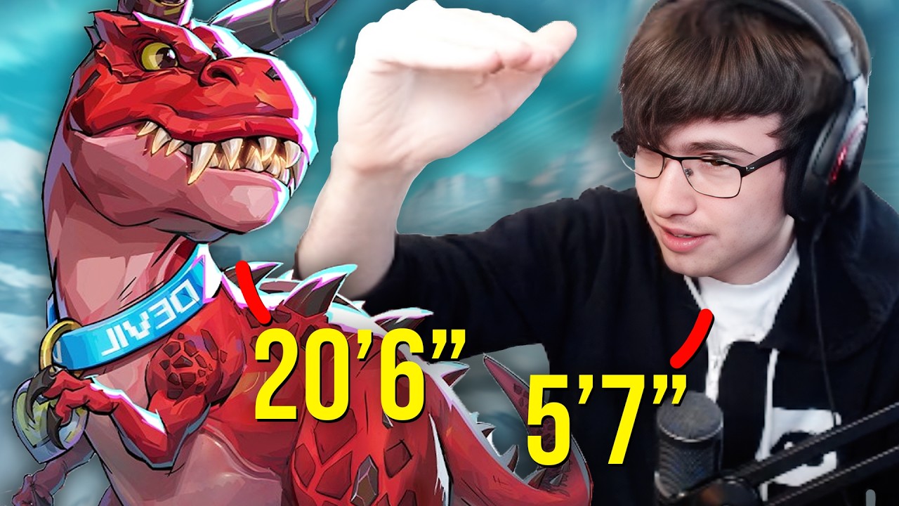 supertf BRUTALLY framemogged by Devil Dinosaur (Marvel Rivals) background