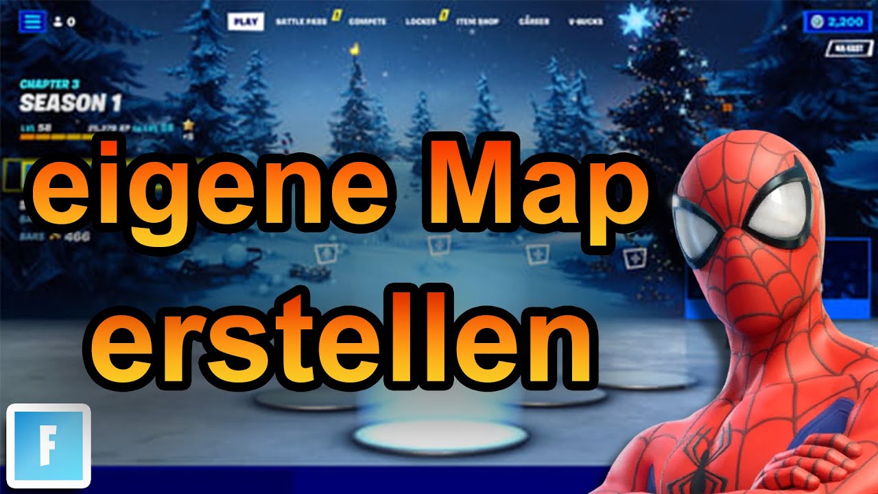 Fortnite eigene Map erstellen 2026 (schnell & einfach) | Fortnite Map erstellen background