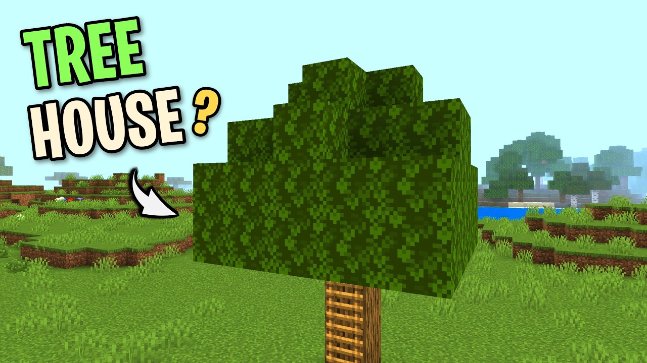 Is This Really a Tree House? | Minecraft House Tutorial