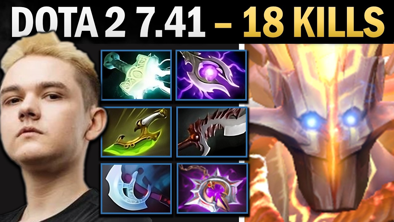 Juggernaut Dota 2 7.41 with Nullifier and Swift Blink - Dota Gameplay background