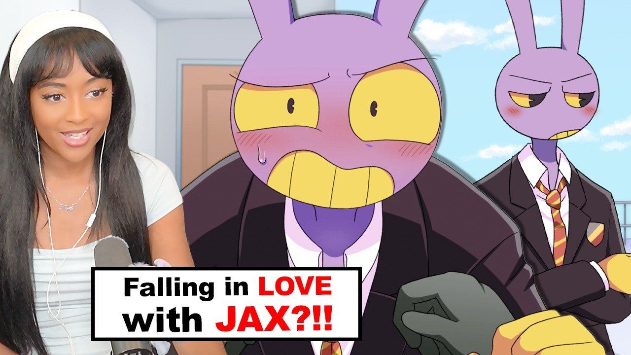 I went on a DATE with Jax?!! | The Amazing Digital Dating Simulator background