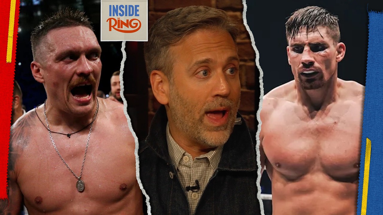 "HE AIN'T GOT A SHOT!" Max Kellerman & ITR Panel DEBATE Oleksandr Usyk vs Rico Verhoeven Fight background