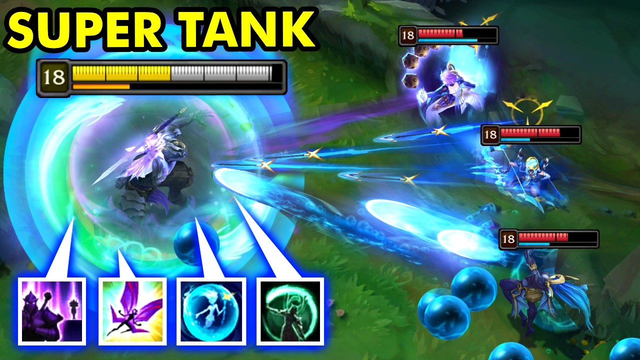19 Minutes "SUPER TANK MOMENTS" in League of Legends