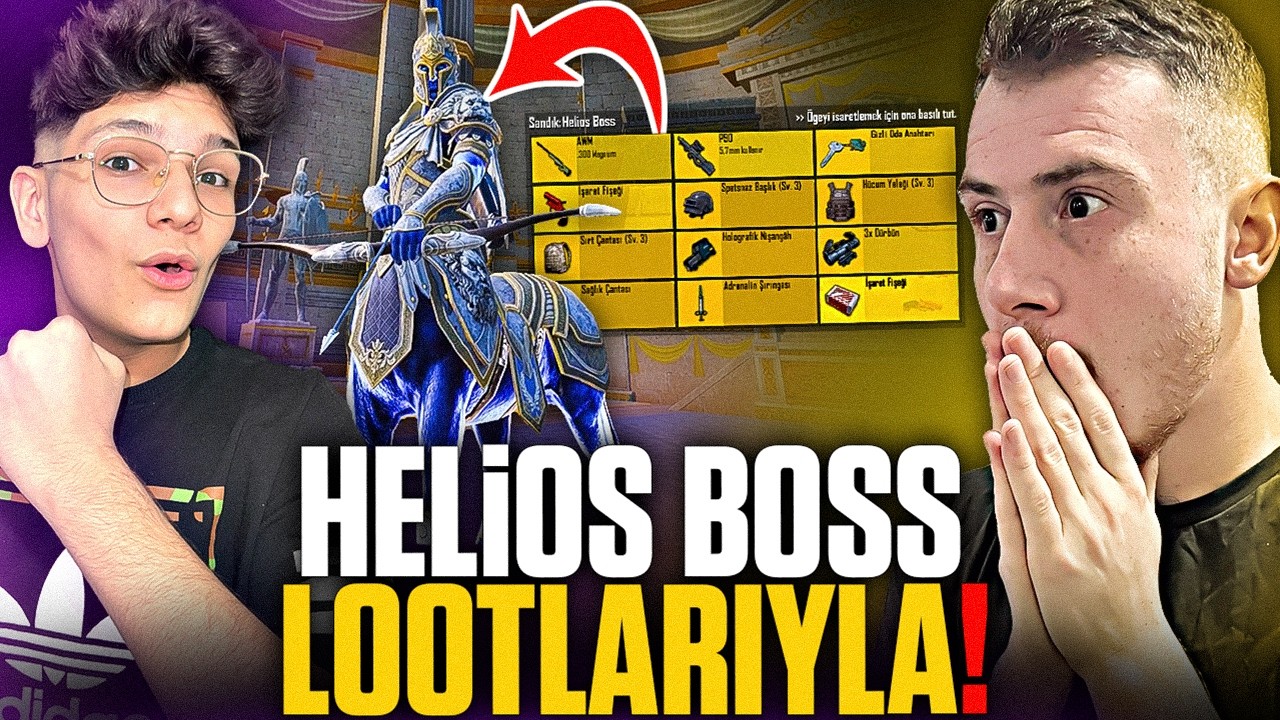 SADECE AT BOSSU LOOTLARIYLA WİN ALMAK ?| PUBG Mobile