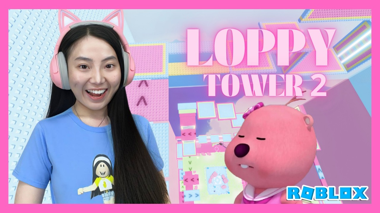 Nih Yang Kalian Tunggu tunggu !! Loppy tower 2 - Roblox Indonesia