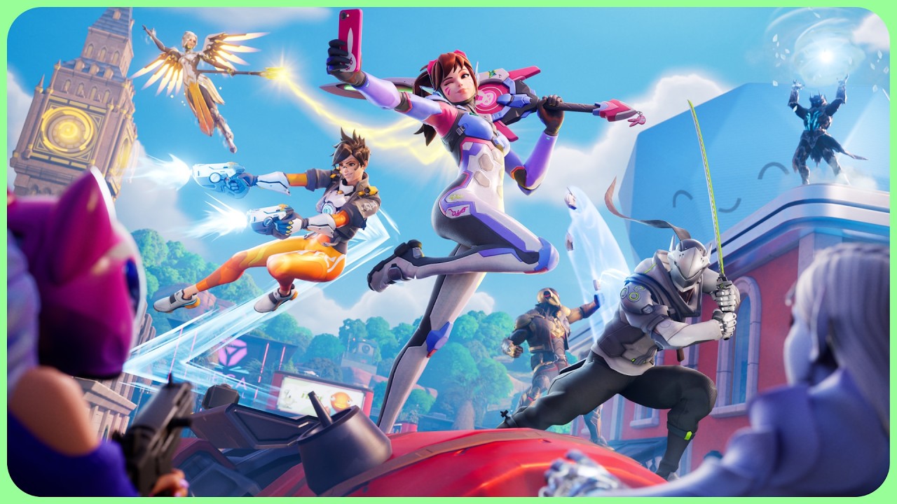 Overwatch x Fortnite is HERE!