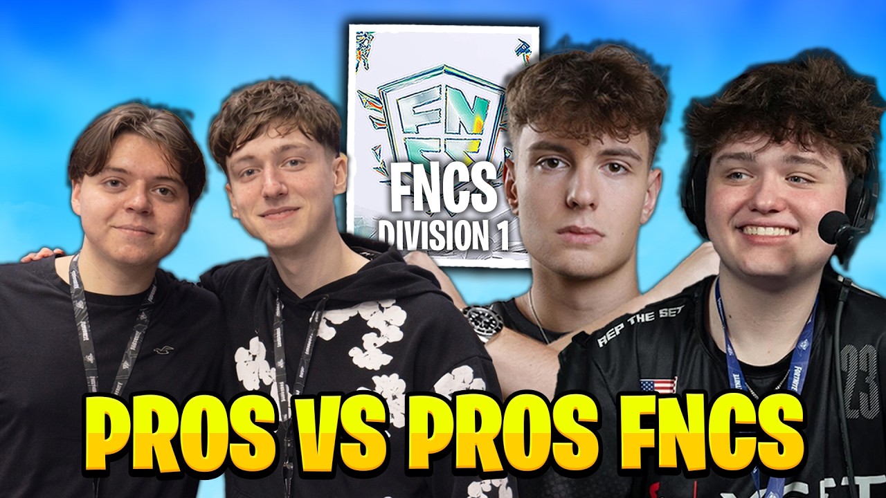 When PROS SLAM Each Other in FNCS Division 1 #3 background