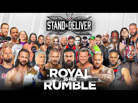 WWE 2K26 Stand & Deliver Royal Rumble | Epic Eliminations!
