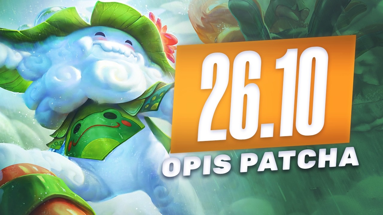 OMÓWIENIE ZMIAN W PATCHU SEZONU 26.10 LEAGUE OF LEGENDS!