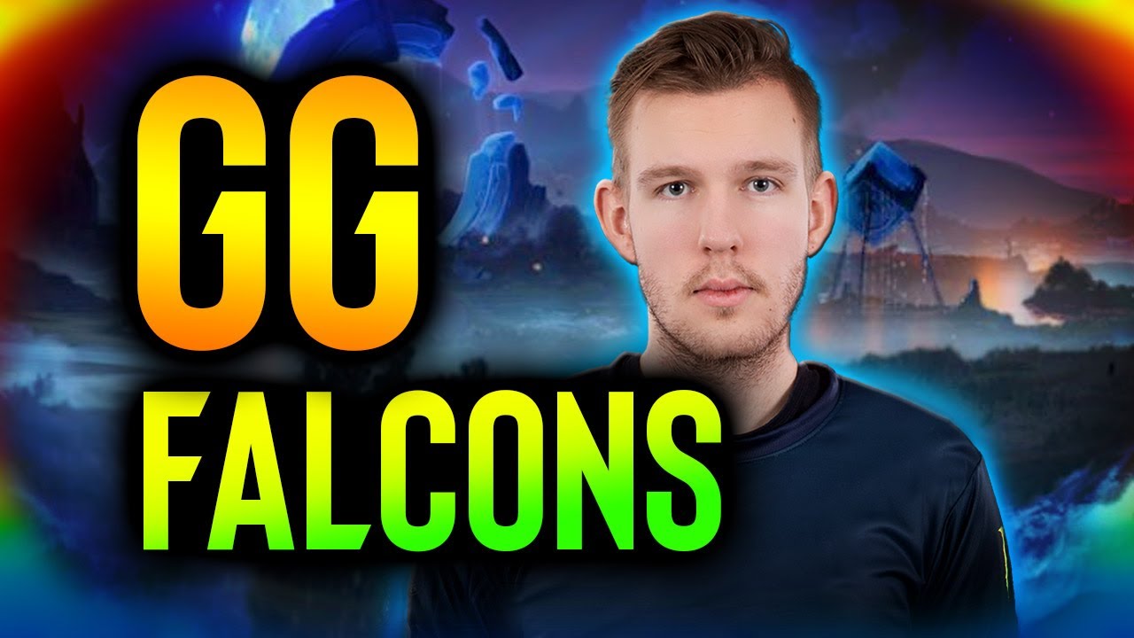 GAIMIN GLADIATORS vs FALCONS - GROUP STAGE 2 - DREAMLEAGUE SEASON 22 DOTA 2 background