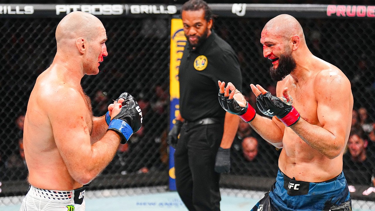 Relive UFC 328 in SLOW MOTION 👀 | Fight Motion background