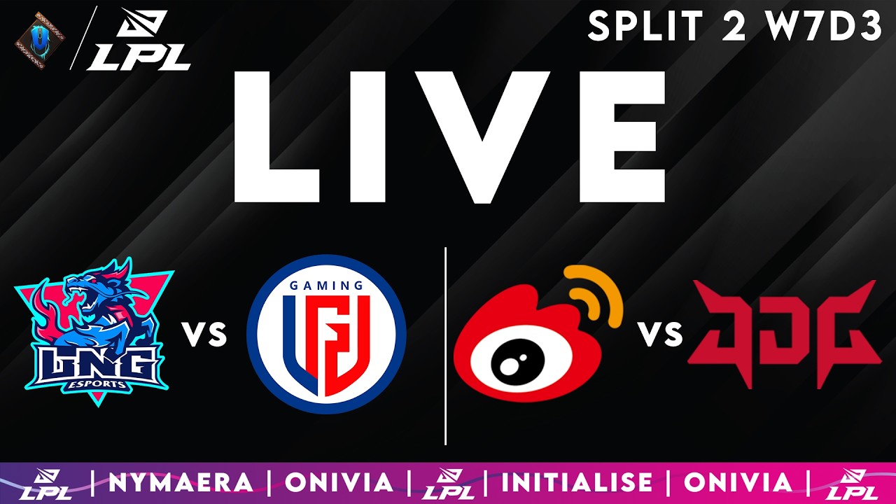 LPL 2026 Live Split 2 | LPL English with Nymaera & Initialise LNG vs LGD | WBG vs JDG