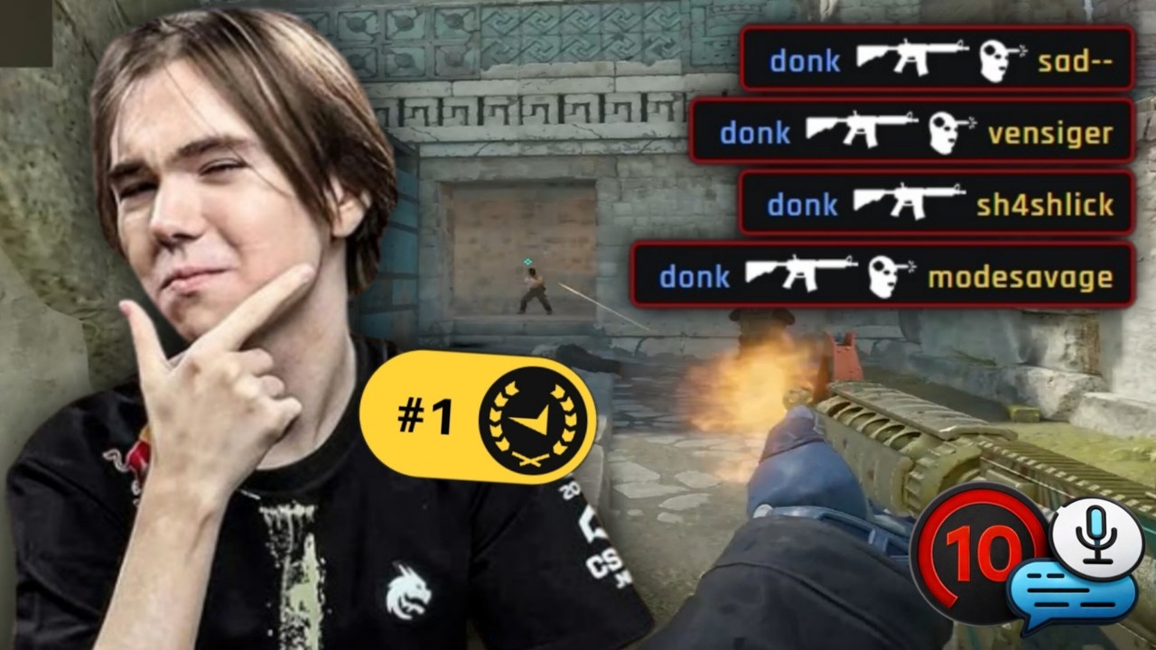 donk Makes it Look Easy on FACEIT | Highlights! CS2