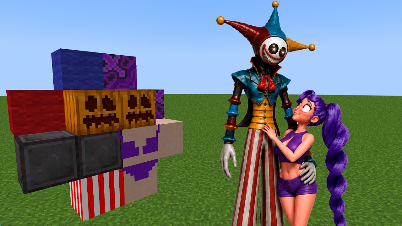 Poppy Playtime OLD PROTOTYPE X LILY LOVEBRAIDS π Addon in Minecraft PE