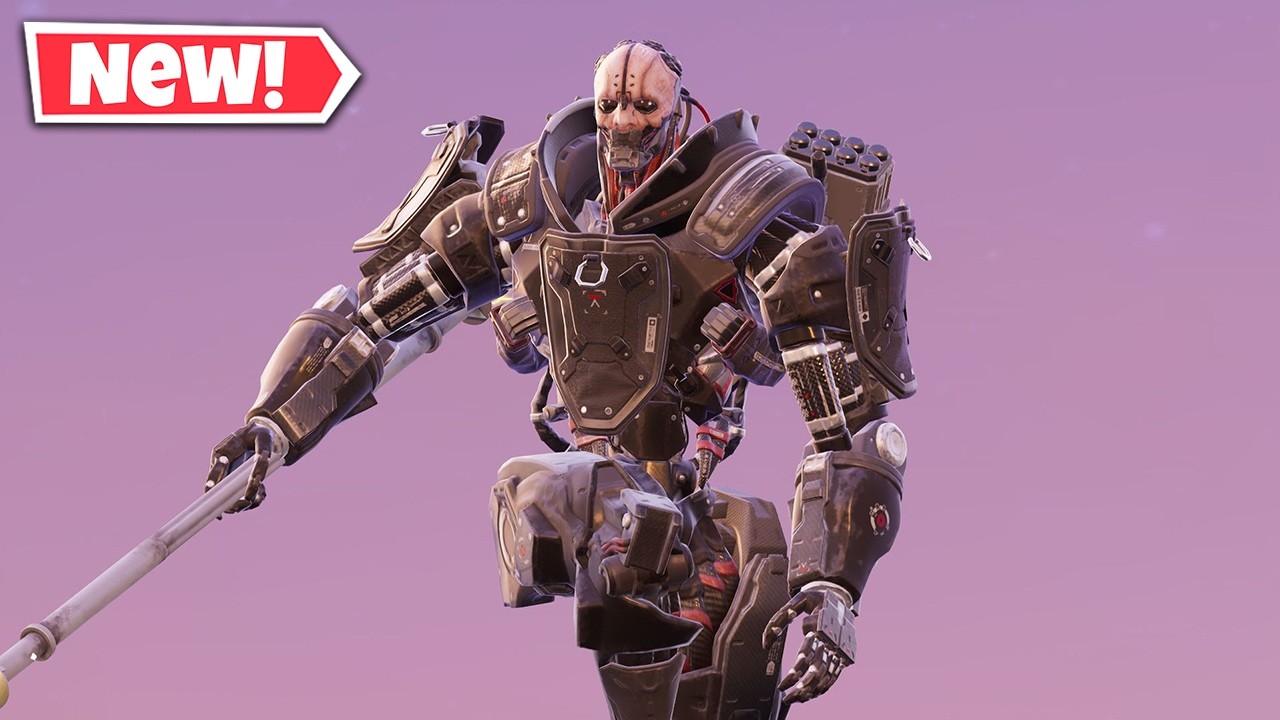 NEW ADAM SMASHER Skin Gameplay In Fortnite! (Cyberpunk)