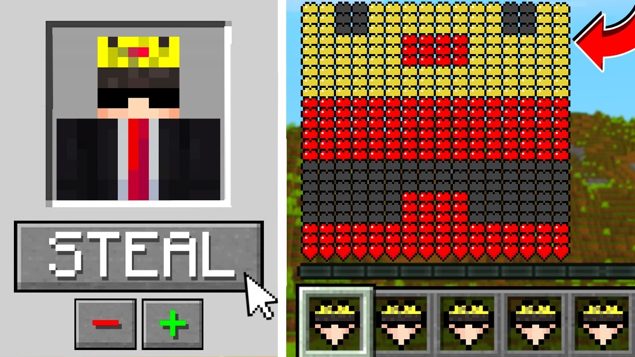 Secretly Stealing Players Hearts In This Minecraft SMP... background