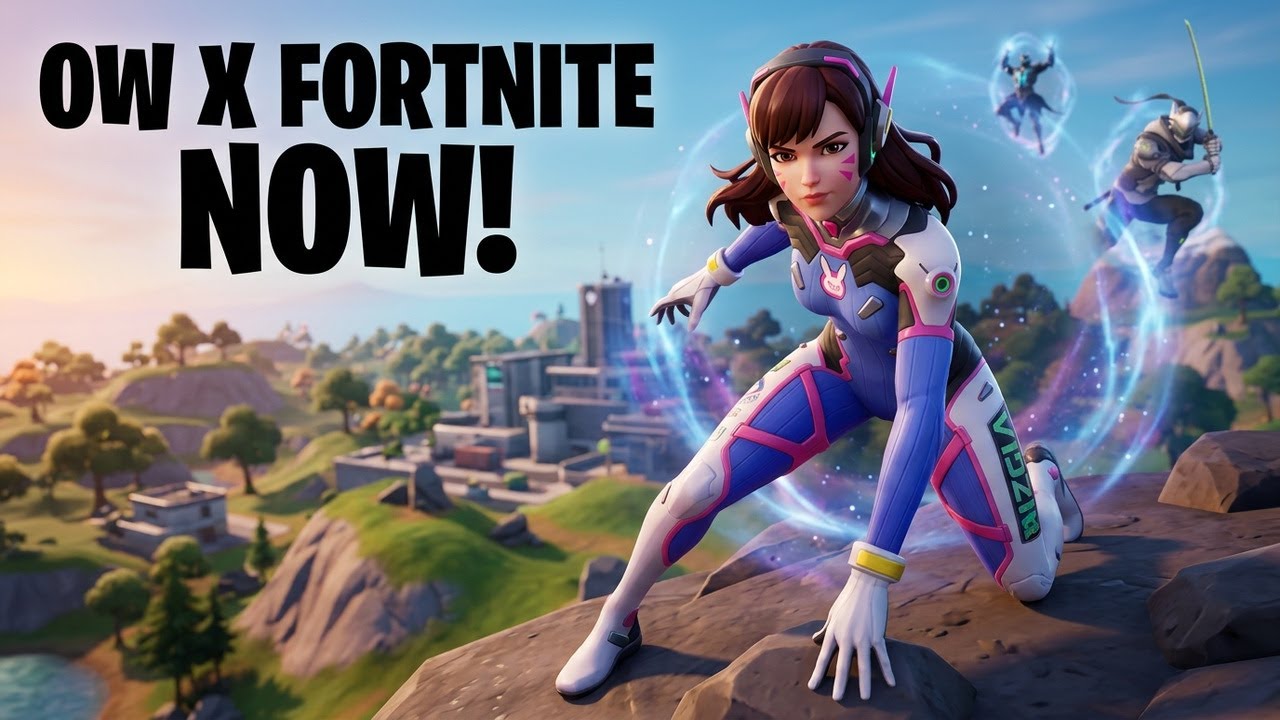 🔴 LIVE ~ "NEW" HUGE FORTNITE ZEROBUILD UPDATE TONIGHT!! ~ FORTNITE X OVERWATCH IS COMING!! background