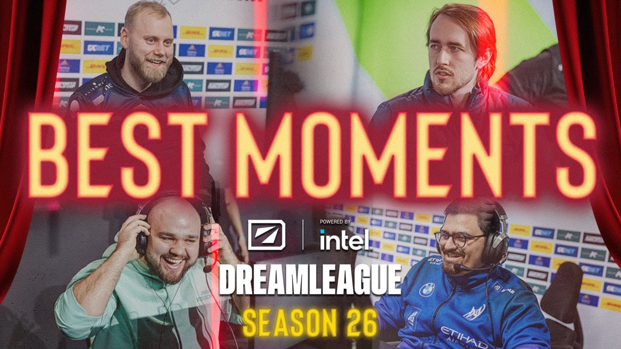 BEST MOMENTS of DreamLeague S26 Group Stage 1 | DOTA2 background