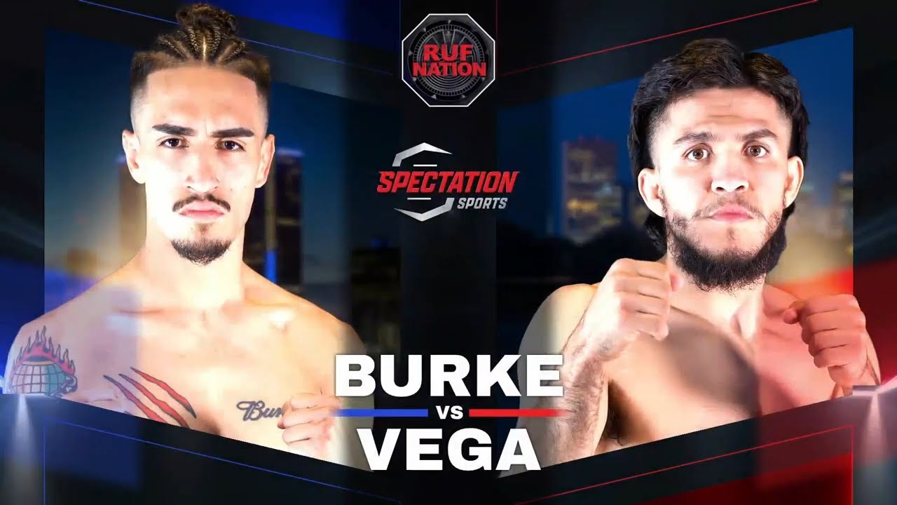 Michael Burke vs. Julius Vega - RUF 68 background