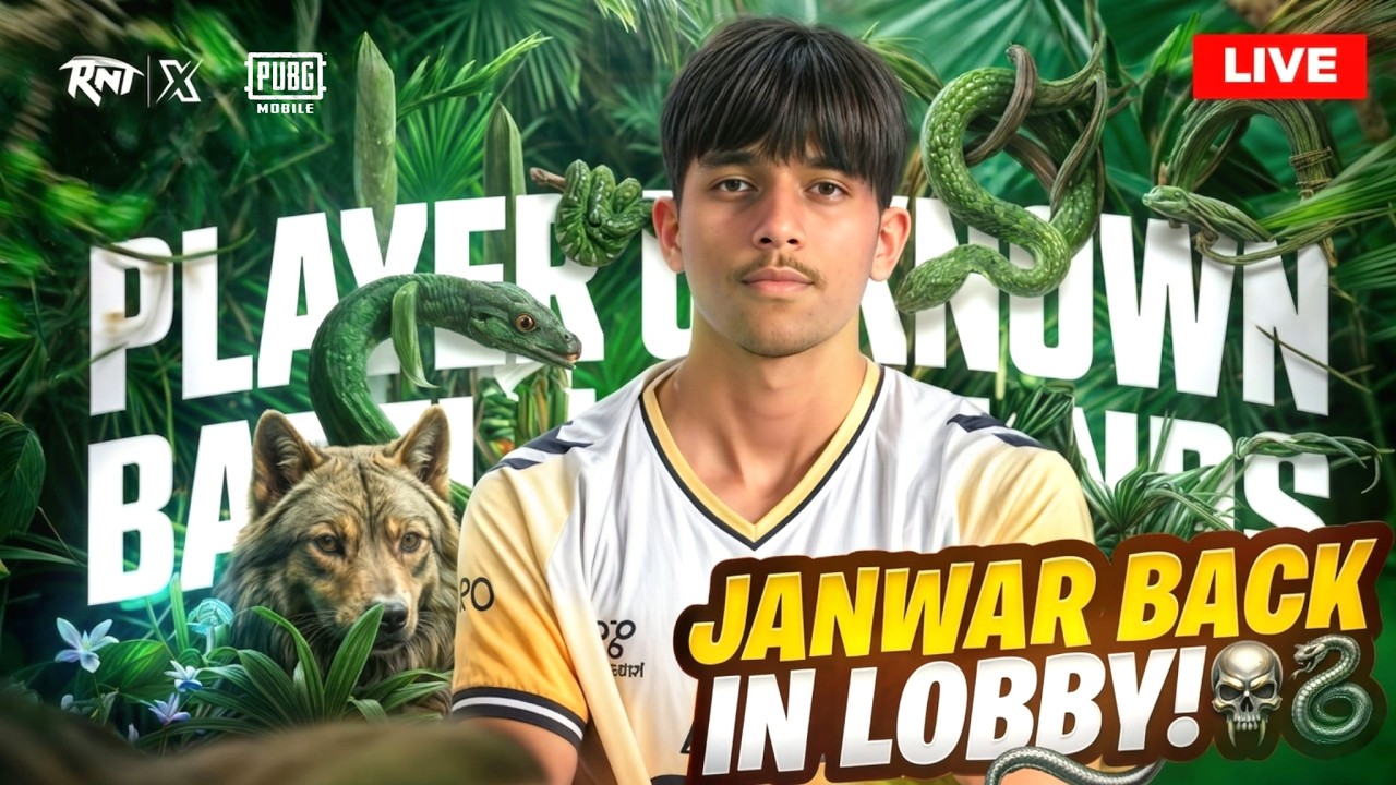 PUBG MOBILE NEW UPDATE🔥| JANWAR IN PUBG | WMAX PUBG MOBILE LIVE