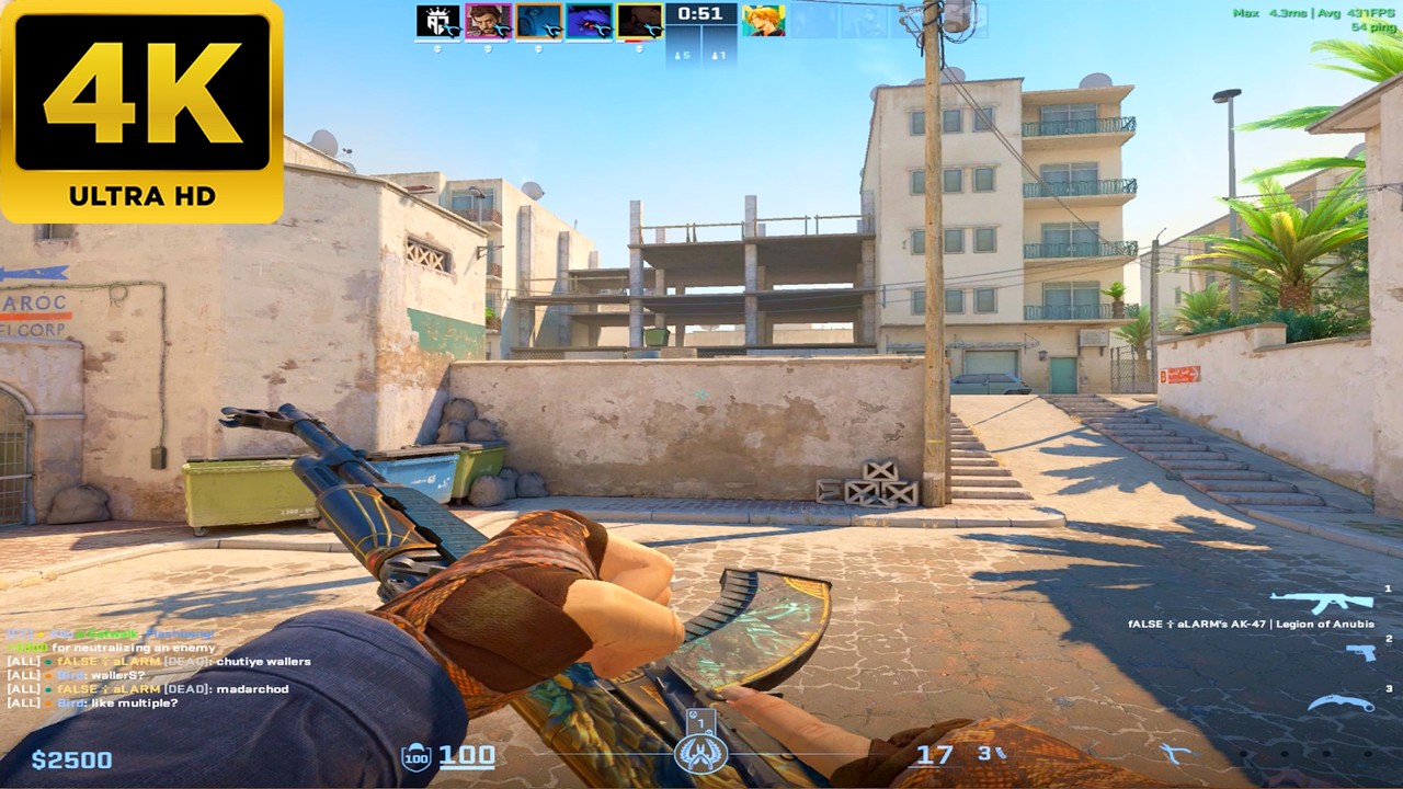 Counter Strike 2 - Dust 2 - Full Gameplay
