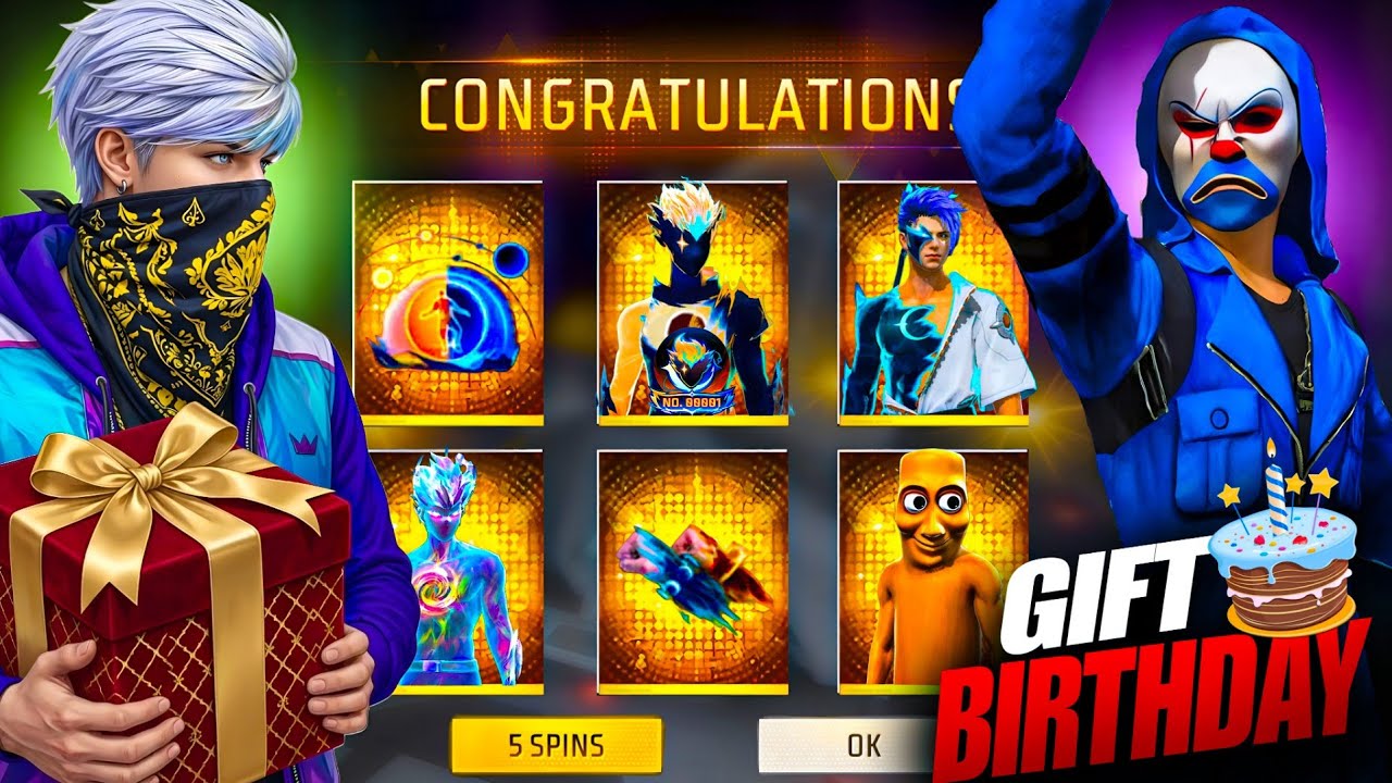 BIGGEST YOUTUBER KO GIFT🎁 1,00,000 💎 ON BIRTHDAY 😱 GARENA FREE FIRE