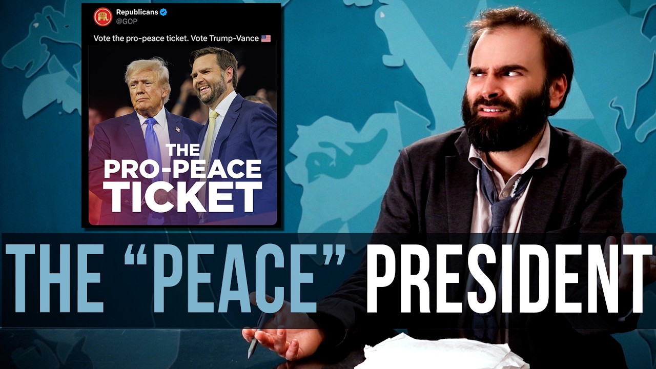 The "Peace" President - SOME MORE NEWS