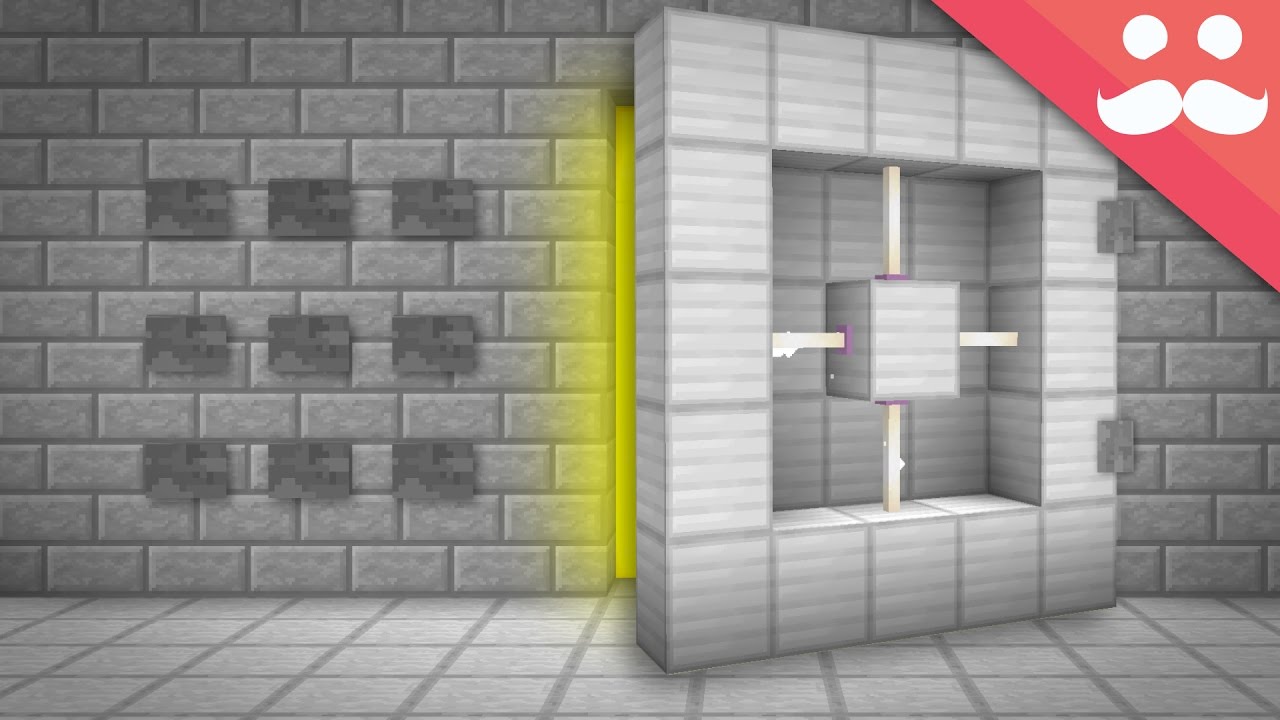 How to make a Bank Vault in Minecraft!