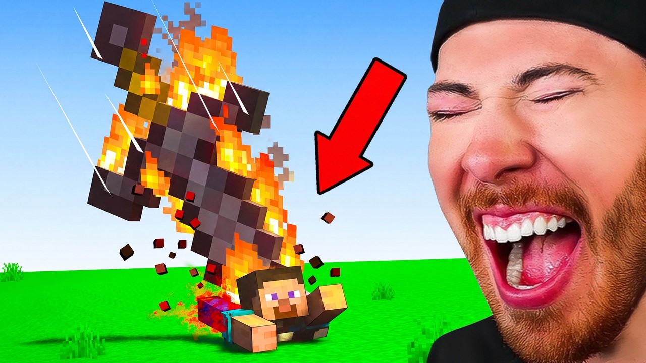 MINECRAFT STEVE VS GIANT SWORD?! (Funny Animation) background