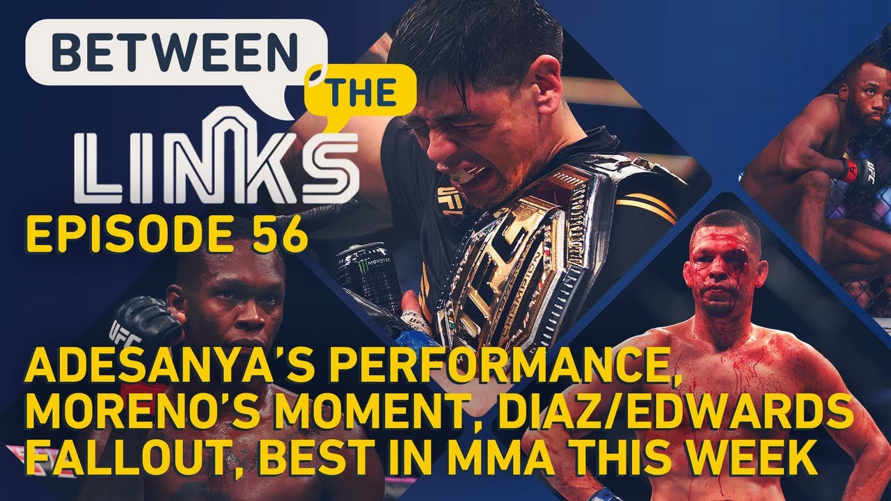 BTL LIVE: Israel Adesanya's Performance, Brandon Moreno's Moment, Leon Edwards vs. Nate Diaz Fallout background