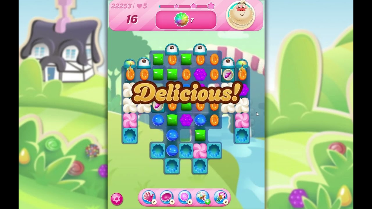 Candy Crush Saga Level 22253 background