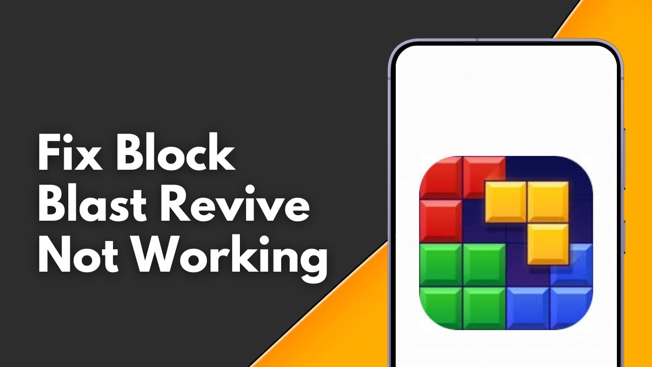How to Fix Block Blast Revive Not Working background
