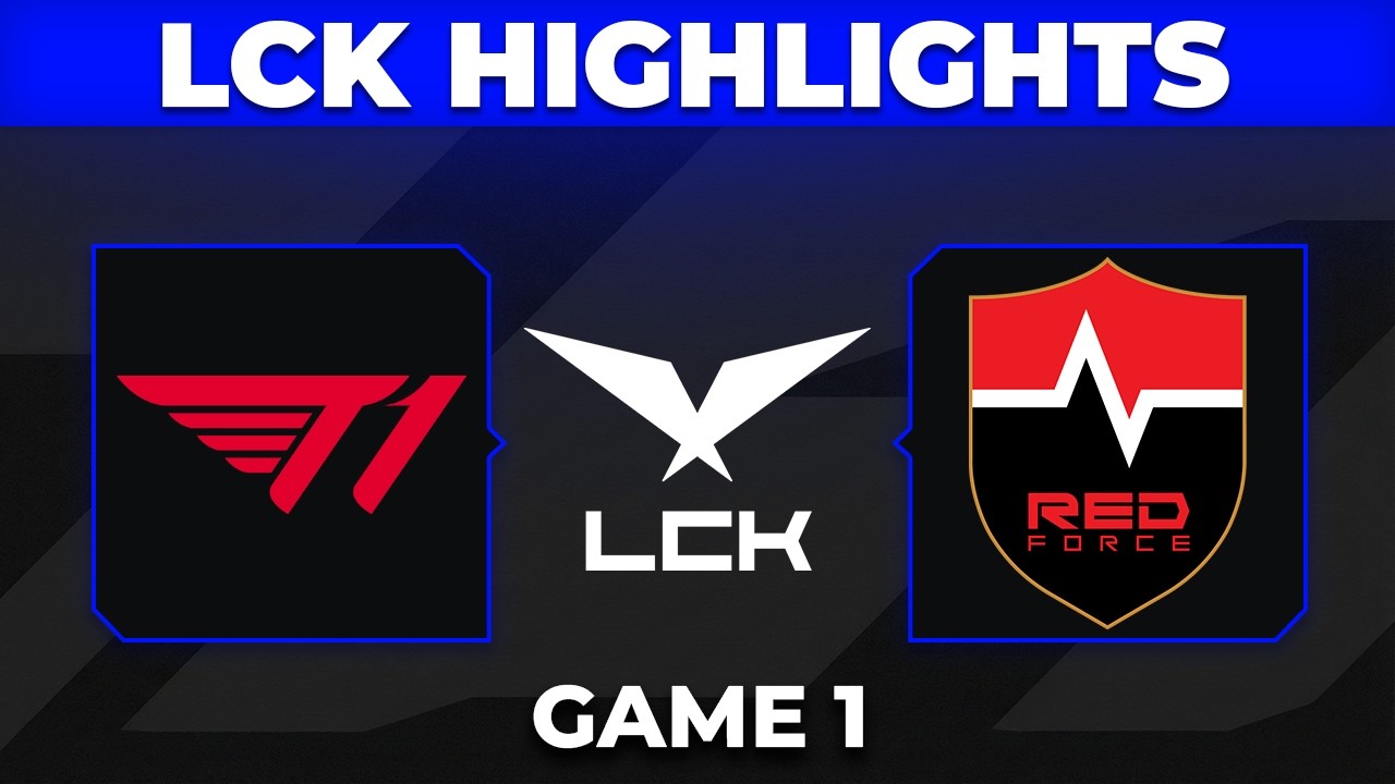 T1 vs NS Higlights Game 1 | LCK 2026 W7D1 | T1 vs NS RedForce by Onivia background