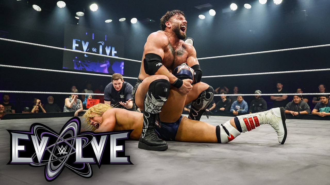 Tristan Angels vs. Dorian Van Dux vs. Kam Hendrix vs. Brooks Jensen: Evolve highlights, May 13, 2026 background