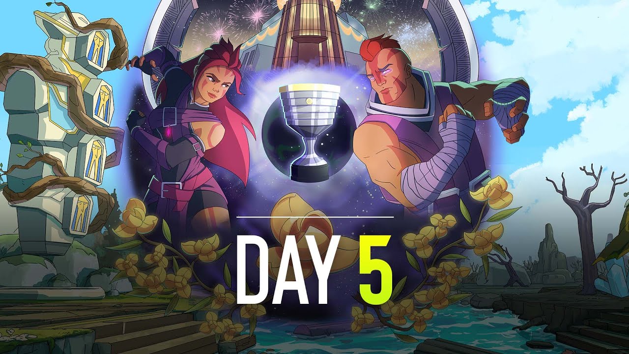 ESL One Bangkok 2024 - Day 5 - Full Show background