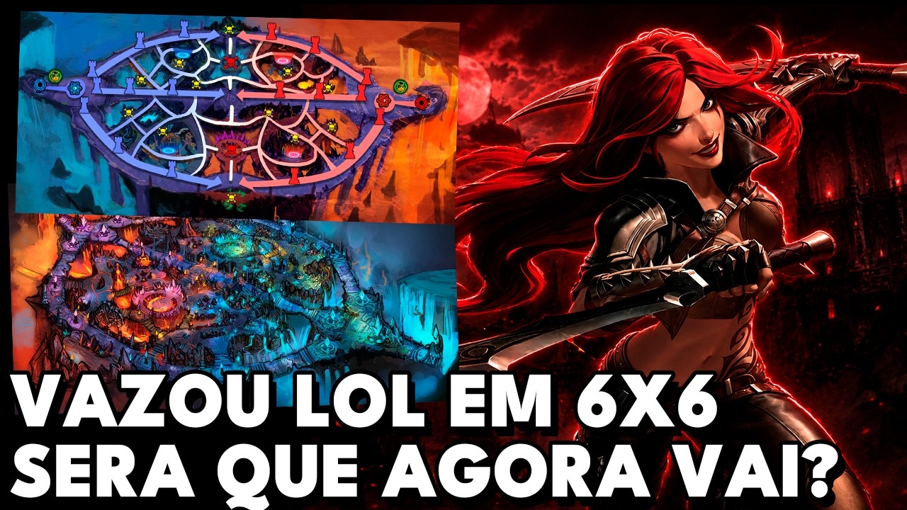 VAZOU O 6X6 DO LOL! SERÁ QUE A RIOT FINALMENTE VAI CUMPRIR UMA PROMESSA MUITO ANTIGA? background