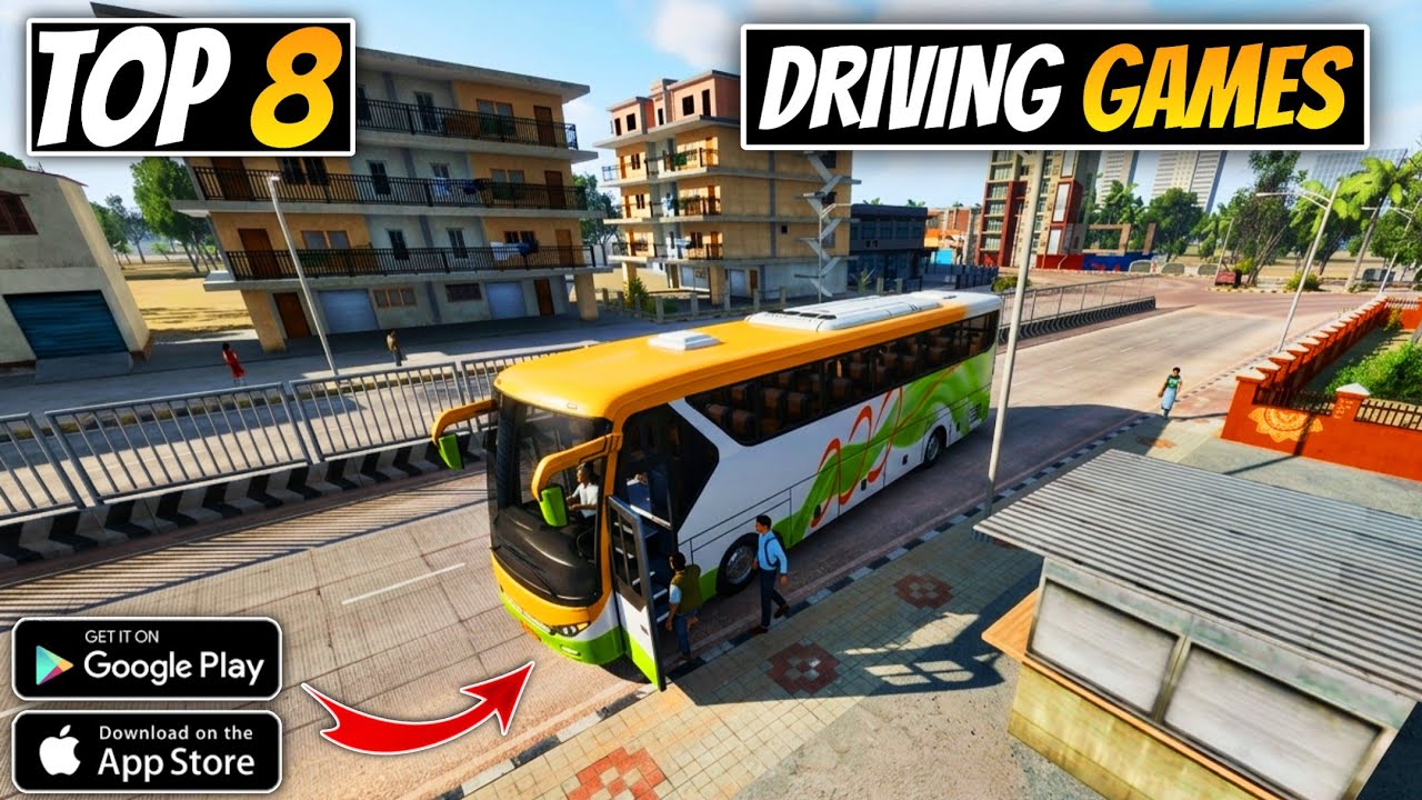 Top 8 High graphics driving simulator games for mobile 2026 π― background